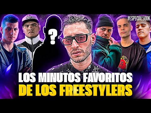 LOS MINUTOS FAVORITOS DE LOS FREESTYLERS 🔥  #ESPECIAL500K