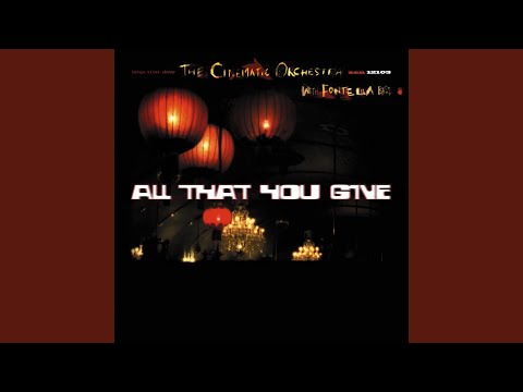 All That You Give (radio edit)