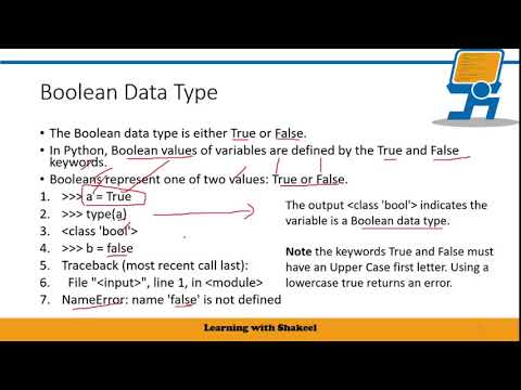 Python Boolean Data Type And Boolean Operators And Or And Not Operator In Python