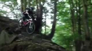 preview picture of video 'Drighlington mountain bike black carr wood.MOV'