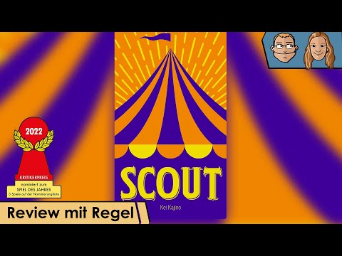 Scout – Nominiert zum Spiel des Jahres 2022 – Brettspiel – Review und Regelerklärung