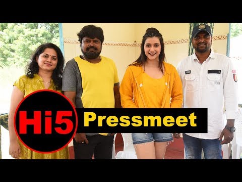 Hi 5 Movie Team Pressmeet On Shoot Location