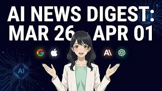 【週刊AIニュース】AI業界激震 Sora終了・新Siri・Mythos漏洩！2026年3月の衝撃ニュース20連発