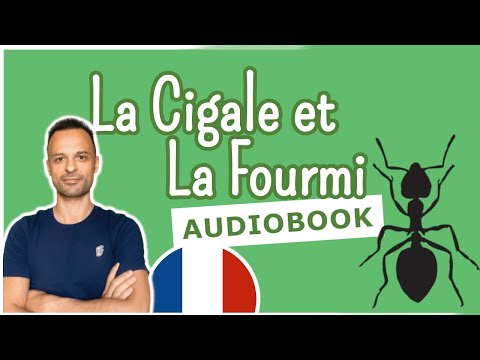 La Cigale et la Fourmi | Jean de la Fontaine (text+audio+vocab) - French Audiobook
