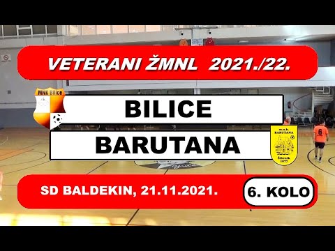 VETERANI ŽMNL: BILICE - BARUTANA  5:1, 21.11.2021.