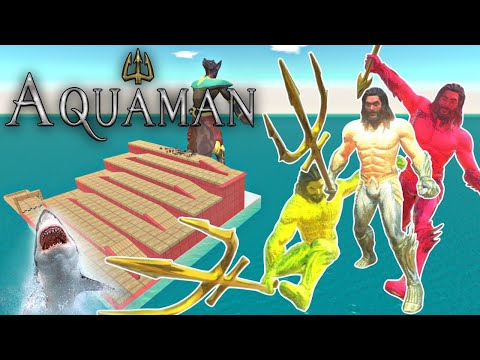 Run For Life ESCAPE FROM Arbs Color AQUAMAN - Animal Revolt Battle Simulator
