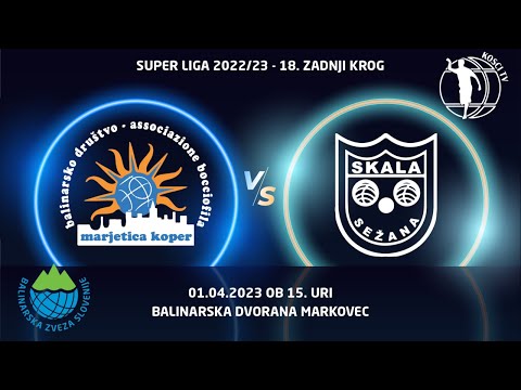 18. Krog Super Lige 2022/23: Marjetica Koper - Skala Sežana