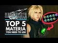 Final Fantasy 7 Remake | Top 5 Materia You Don't Want to Miss