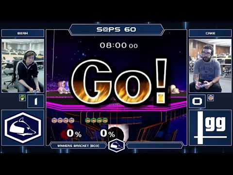 S@PS 60 Melee Singles - Bean (Marth/Green Climbers) vs CAKE (Climbers) - Winners Bracket