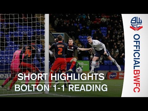SHORT HIGHLIGHTS | Bolton 1-1 Reading