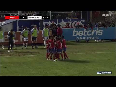 😎 GOL Juan Luis Cardona | Xelajú MC 3-1 Comunicaciones | Clausura 2025 | Liga de Guatemala