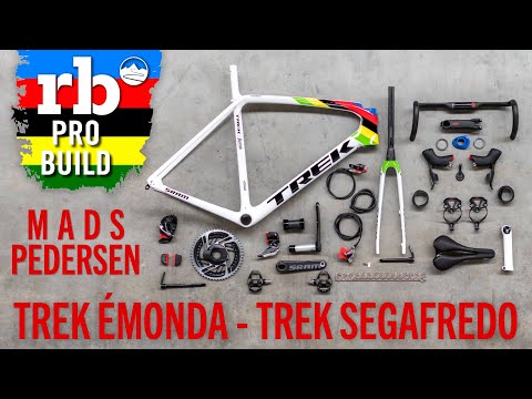 A rainbow masterpiece: Pro bike build of Mads' 2021 Émonda SLR | Trek Race Shop                    