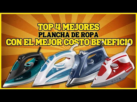 ¿Qué Mejor PLANCHA DE ROPA Comprar en 2024? Top 4 Mejores PLANCHA DE ROPA  Costo Beneficio