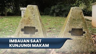 Imbauan untuk Pengunjung saat Sambangi Makam Kuno Belanda di Kebun Raya Bogor