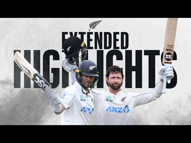 Conway Hits Career Best Figures! | Extended Highlights | New Zealand v West Indies | 3rd Test Day 2