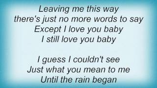 Randy Crawford - Tender Falls The Rain Lyrics