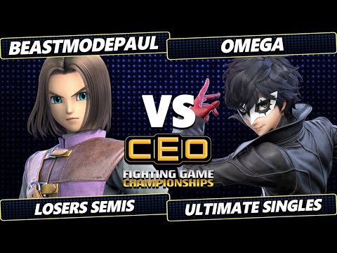 CEO 2024 LOSERS SEMIS - BeastModePaul (Hero) Vs. Omega (Joker) Smash Ultimate - SSBU