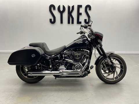 2019 Harley-Davidson FLSB Softail Sport Glide in Vivid Black - 117 Upgrade