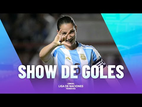 TODOS LOS GOLES DE LA FECHA 1 DE LA CONMEBOL LIGA DE NACIONES FEMENINA