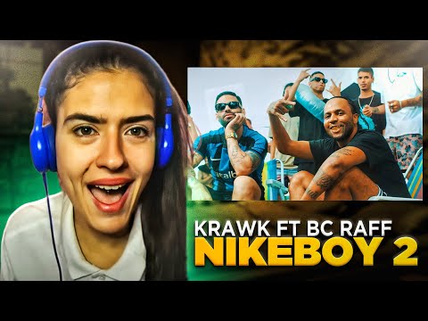 Krawk ft. BC Raff - NIKEBOY 2 | REAÇÃO | INDI JADE