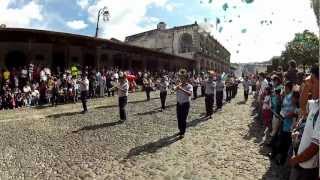 preview picture of video 'Desfile 15 Septiembre 2012 La Antigua Guatemala.'