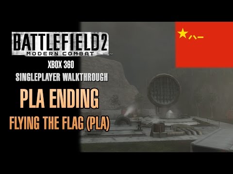 Battlefield 2: Modern Combat Walkthrough (Xbox 360) - PLA Ending - Flying The Flag