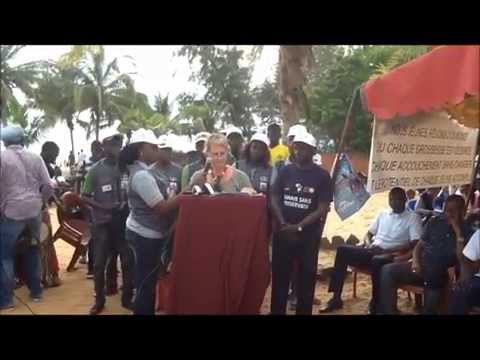 Lancement vacances citoyenne: allocution Andrea Diagne Représentant Résident de l' UNFPA Sénégal