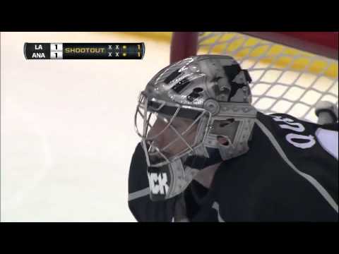 Los Angeles Kings vs. Anaheim Ducks shootout 11/16/2011
