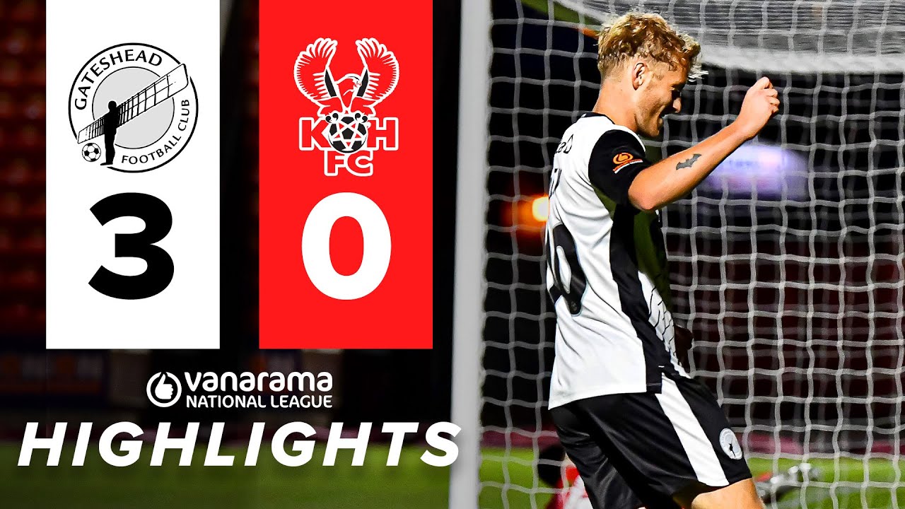 Gateshead DOMINATE at the GIS (ft. Theo Baker & Reev on commentary!) 🔥 | Gateshead 3-0 Kidderminster