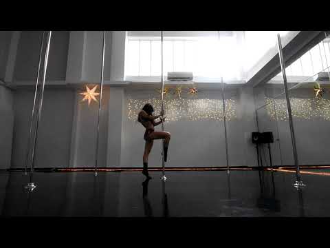 Pole Art Routine 172 - Level 6 (Tones and I - Dance Monkey)