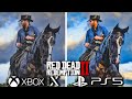 Red Dead Redemption 2 PS5 vs Xbox Series X Graphics Comparison