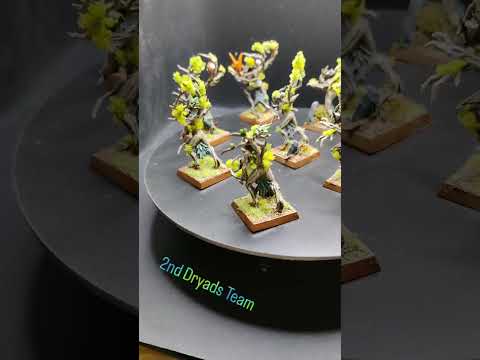 Dryad 2nd Team #warhammer #gamesworkshop #woodelves #miniature