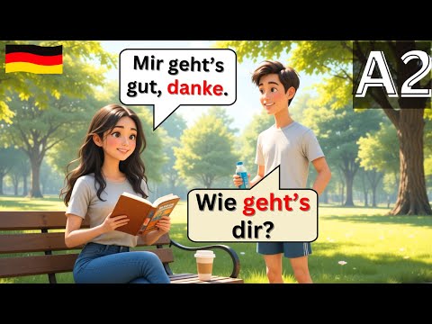 Practice German With Fun Park Dialogues! Easy A2 German Conversation