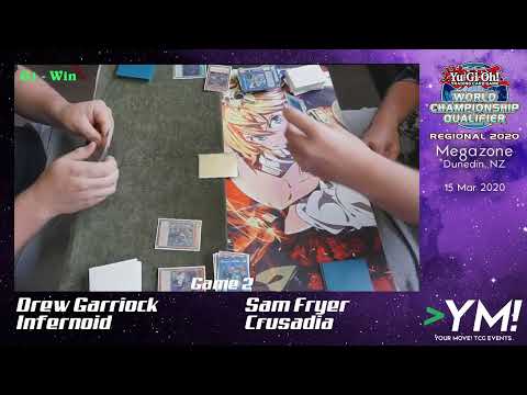 WCQ Regional Top 8 Crusadia vs Infernoid Your Move! TCG Live Stream