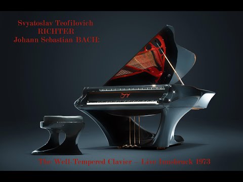 Johann Sebastian Bach. Sviatoslav Richter. Book II. Exclusive recording - live Innsbruck 1973.