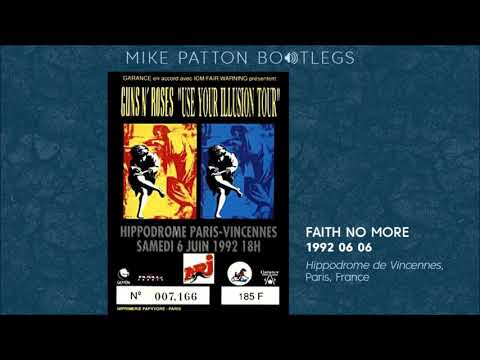 1992/06/06 Faith No More - Hippodrome de Vincennes, Paris, France