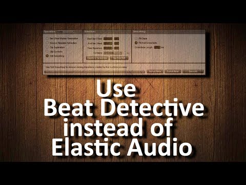 Pro Tools Tip: use Beat Detective instead of Elastic Audio