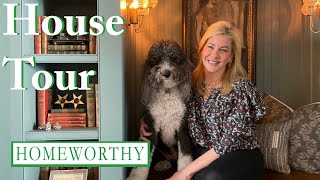 HOUSE TOUR | Inside a Moody Colonial Home in Los Angeles, California