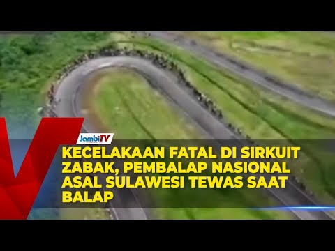 FATAL ACCIDENT ON THE ZABAK CIRCUIT, NATIONAL RACER FROM SULAWESI DIED DURING RACE