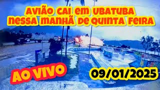 AVIÃO CAI EM UBATUBA QUINTA 09/01/2025