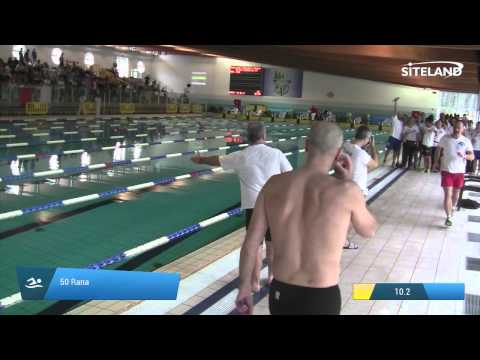 Serie 10 dei 50 Rana  Assoluti Maschi Master - Campionati Regionali Master 2015 VENETO e FRIULI VG