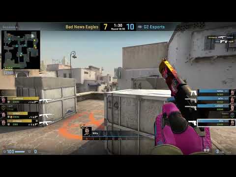 CS:GO POV Demo G2 NiKo (29/13) vs Bad News Eagles (de_dust2) @ PGL Major Antwerp 2022 Europe RMR B