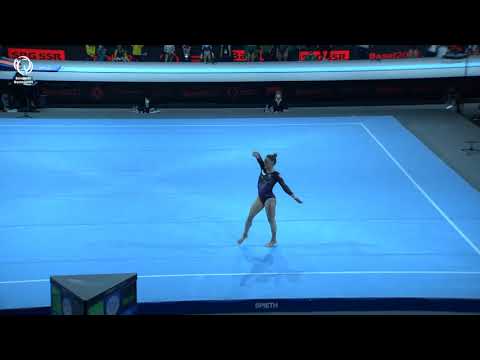 Giulia STEINGRUBER (SUI) - 2021 Artistic Europeans - Qualification floor