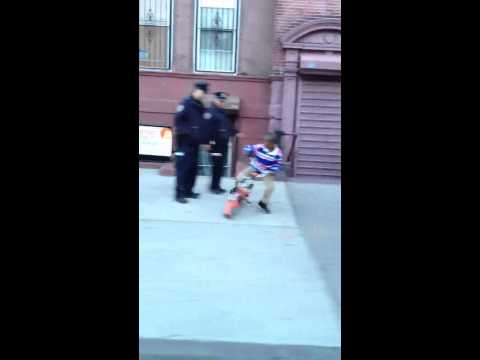 Lil ryder violates the cops