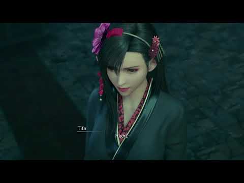 Tifa react to Cloud's dress / Final Fantasy VII Remake