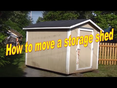 Moving the shed