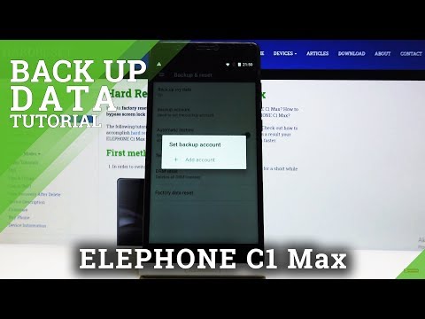 How to Activate Google Backup in ELEPHONE C1 Max – Create Google Account