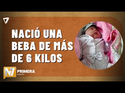 En Santiago del Estero nació una BEBÉ que pesó más de 6 KILOS