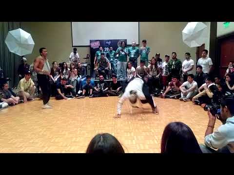 Hip Hop Internacional final Bboy Curaca (Cbba) vs bboy Tastaka (Sc)