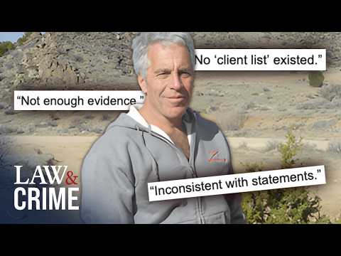 FBI Drops Bombshell on Epstein 'Trafficking' Network